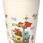 PAPSTAR kartonnen drinkbeker 'Pirate Crew', 0,2 l