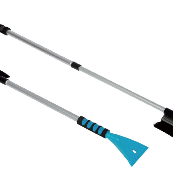 IWH telescopische ijskrabber met sneeuwbezem, 710 - 1.220 mm