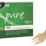 PAPSTAR Fingerfood-spork 'pure', 85 mm, naturel