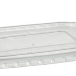 STARPAK deksel voor verpakkingsbeker 'pure', transparant