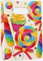 PAPSTAR Party-papieren zak 'Candies', 140 x 210 x 60 mm