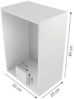 HYGOSTAR edelstalen dispenser met plexiglas ruit, zilver