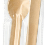 PAPSTAR papieren lepel 'pure', lengte: 155 mm, naturel, 6 stuks