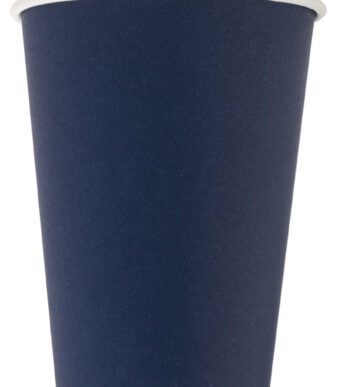 PROnappe kartonnen-drinkbeker, marineblauw, 0,2 l