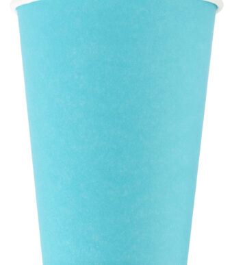 PROnappe kartonnen-drinkbeker, turquoise, 0,2 l