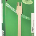 PAPSTAR houten vork 'pure', gewaxt, lengte: 160 mm