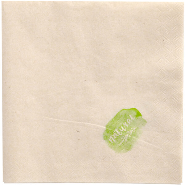 PAPSTAR Lunch-servetten, 330 x 330 mm, 2-laags, naturel