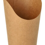 PAPSTAR Wrap-Cup, rond, 470 ml, bruin