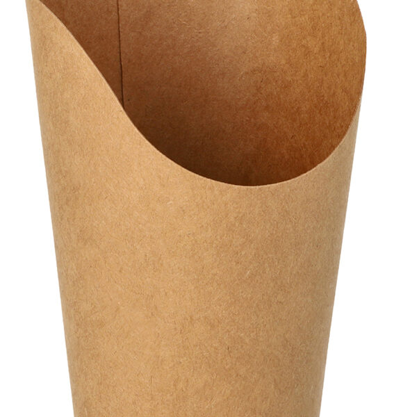 PAPSTAR Wrap-Cup, rond, 470 ml, bruin