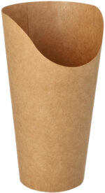 PAPSTAR Wrap-Cup, rond, 590 ml, bruin