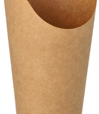 PAPSTAR Wrap-Cup, rond, 590 ml, bruin