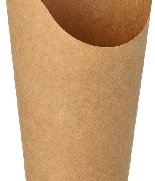 PAPSTAR Wrap-Cup, rond, 590 ml, bruin
