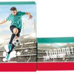 ROTH multi-pennenbakjesset 'Voetbalster', van karton, 4 vakken