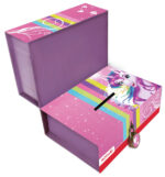 ROTH spaarpot 'Eenhoornportret', met magneet en slot