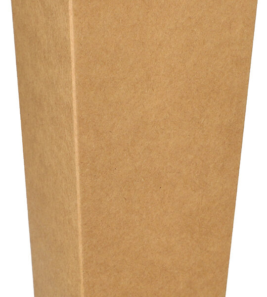 PAPSTAR Popcorn-Box karton 'pure' vierkant, 1.300 ml