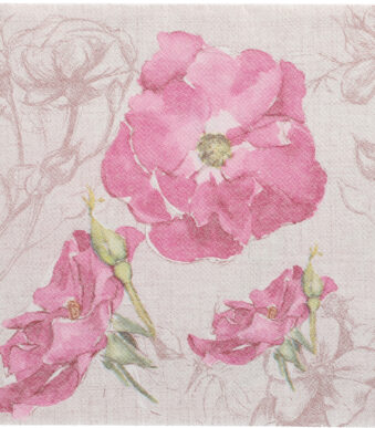 PAPSTAR motief-servetten 'ROYAL Collection Blossom', lila