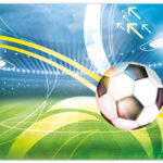 ROTH schrijfonderlegger 'Voetbal', kunstleer