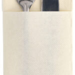 PAPSTAR servet-mapje / bestekmapje 'ROYAL Collection', champagne