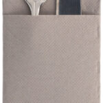 PAPSTAR servet-mapje / bestekmapje 'ROYAL Collection', grijs