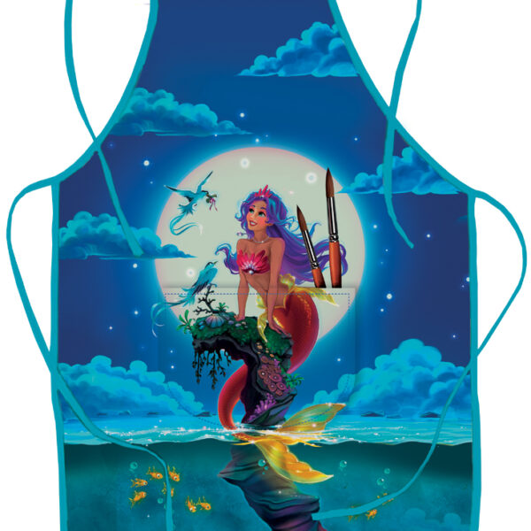 ROTH schilderschort 'Magische Zeemeermin' met buikzakje