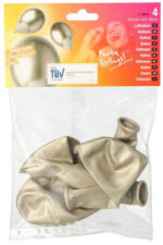 PAPSTAR luchtballonnen 'Shiny Prosecco', groot, champagne