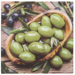 PAPSTAR motief-servetten 'Olive Flavour', 330 x 330 mm