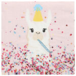 PAPSTAR motief-servetten 'Llama Party', 330 x 330 mm