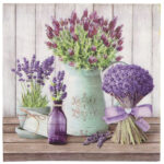 PAPSTAR motief-servetten 'Lavande', 330 x 330 mm