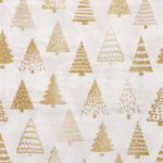PAPSTAR Kerst-motiefservetten 'Pine Forest', goud
