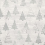 PAPSTAR Kerst-motiefservetten 'Pine Forest', zilver