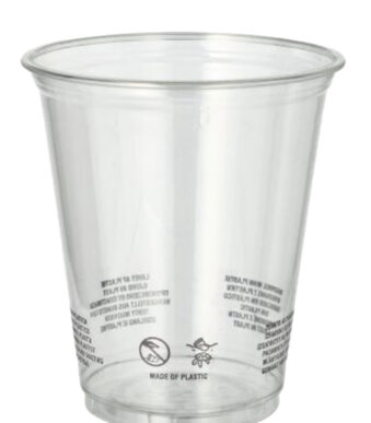 STARPAK kunststof drinkbeker, PET, 0,3 l, transparant