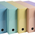 EXACOMPTA archiveerdoos Aquarel, karton, 90 mm, kleuren assorti