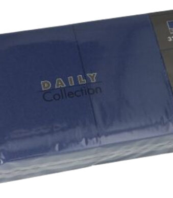 PAPSTAR lunchservetten, 320 x 320 mm, 3-laags, donkerblauw, 150 stuks