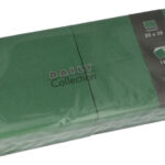 PAPSTAR lunchservetten, 320 x 320 mm, 3-laags, donkergroen
