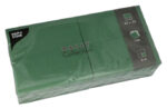 PAPSTAR lunchservetten, 320 x 320 mm, 3-laags, donkergroen