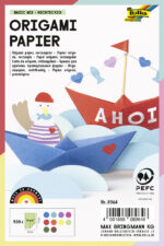 folia vouwblaadjes Origami Papier Basic Mix, 100 x 150 mm