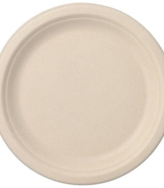 PAPSTAR bord van suikerriet 'pure', rond, 230 mm, 50 stuks