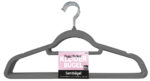 Peggy Perfect kledinghanger 'Fluwelen hanger' met broeklat, 6 stuks