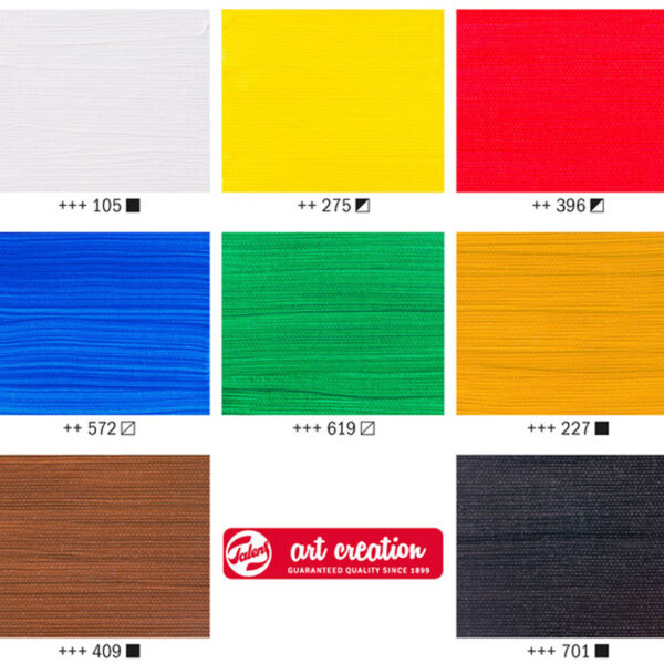 ROYAL TALENS acrylverf Art Creation, 12 ml, set van 8