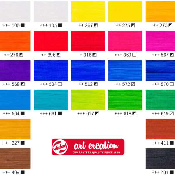 ROYAL TALENS acrylverf Art Creation, 12 ml, set van 24