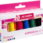 ROYAL TALENS acrylverf Art Creation Primary Set, 6 x 12 ml