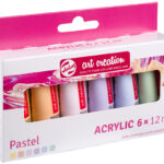 ROYAL TALENS acrylverf Art Creation Pastel Set, 6 x 12 ml