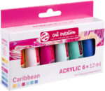 ROYAL TALENS acrylverf Art Creation Caribbean Set, 6x 12 ml