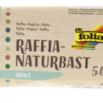 folia raffia natuurbast, 50 g, mint