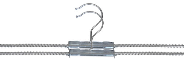 Peggy Perfect broekenspanner, van metaal, 2 stuks