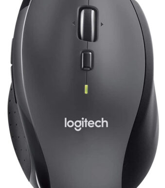 Logitech Marathon M705 Laser muis, wireless, antraciet