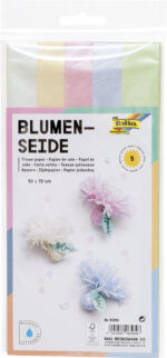 folia zijdepapier IRISEREND, 500 x 700 mm, kleuren assorti