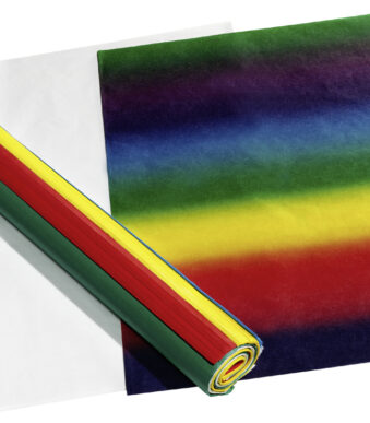 folia zijdepapier, (B)500 x (H)700 mm, 20 g/m2, kleuren assorti