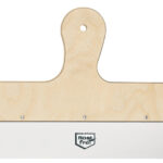 WESTEX gevelspatel, roestvrij, 400 mm, houten greep