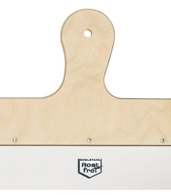 WESTEX gevelspatel, roestvrij, 400 mm, houten greep